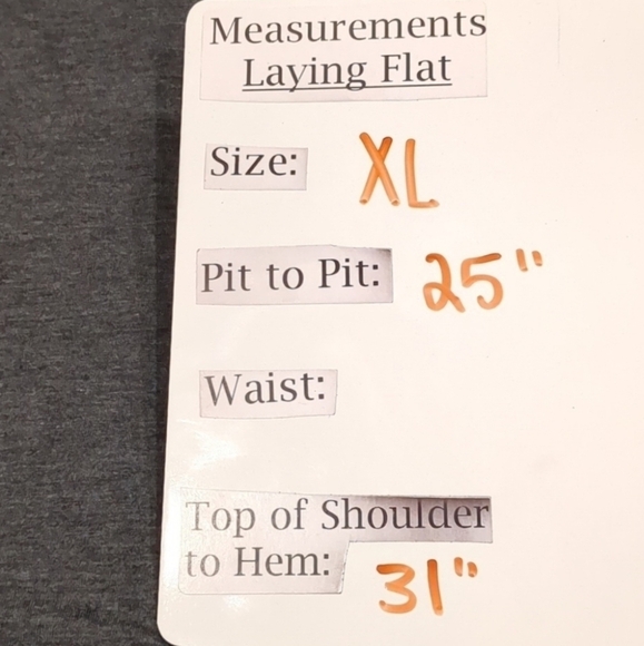 Nasty Gal Short Sleeve Spill the Oversized Tee in Charcoal Gray size XL - Picture 5 of 5